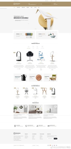 家居產(chǎn)品電商網(wǎng)頁設(shè)計(jì) 構(gòu)建沉浸式購(gòu)物體驗(yàn)